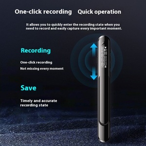 Stylo d'enregistrement haute définition portable V69 Réduction du bruit Capacité de veille ultra-longue Enregistreur vocal numérique pour avocats - Product Image 4