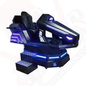 Centre de jeux d'expérience réelle, simulateur de course 9D en réalité virtuelle, voiture à mouvement simulé - Product Image 1