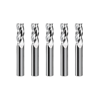 Fraises en carbure revêtues de précision Fraises à surfacer CNC Outils d'usinage pour métal bois plastique 4mm OEM personnalisable