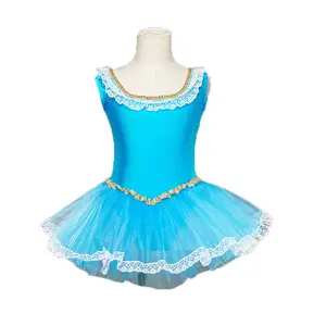 Vendita calda bella di performance bambini body balletto di danza dancewear nuovo disegno di modo di balletto del pannello esterno di ballo