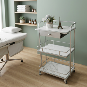 Mobile Beauty Instrument <b>Trolley</b> With Drawers Storage Rack For Beauty Salon - Product Image 4