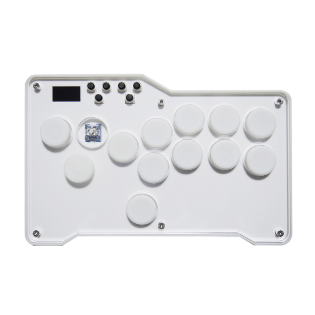 Arcade Fight Stick Mini Hitbox All Buttons Style Hot SWAP Cherry MX Arcade Stick Controller Pico Gp2040 for PC/PS4/NS