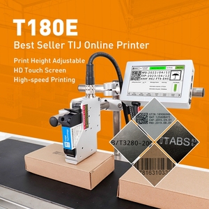Impresora de Codificación Industrial de Inyección de Tinta DOCOD 12.7mm TIJ, Impresora de Fecha de Caducidad y Lote para Huevos, Modelo T180E, OEM/ODM, ¡Imprescindible! - Product Image 3