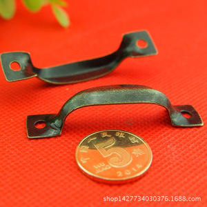 Poignée de meuble en alliage antique 51 mm, forme barre, tirette de tiroir, style traditionnel, en fer moulé sous pression durable - Product Image 2
