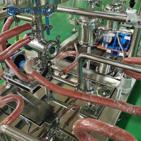 Distillation moléculaire à courte portée en acier inoxydable Extraction d'huile essentielle d'usine Unité de distillation moléculaire en acier inoxydable
