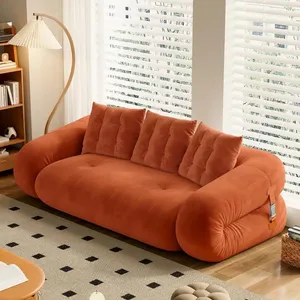 Sofá comprimido modular reclinable de lujo, decoración seccional lavable, muebles de sala de estar para oficina en casa, características de cama de esquina - Product Image 6