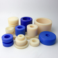 Accesorios de Plástico de Ingeniería para Mecanizado CNC, Bloque Guía de Rodillos de Nylon, Espaciador, Calzo, PA, POM, PEEK, Piezas de Plástico Personalizadas