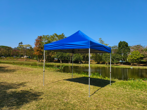 Carpa Gazebo Grande de Metal con Techo de Lona, Colorida, Directamente de Fábrica OEM/DOM para Exteriores, Azul - Product Image 5