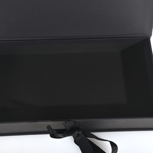 Reusable Boite Cadeau Textured Paper Box Custom Logo Luxury Magnetic <b>Watch</b> Strap Box With Ribbon - Product Image 5