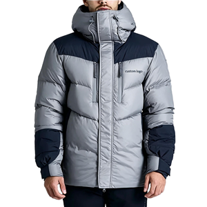Veste en duvet pour homme, best-seller, haute qualité, garnissage en duvet <span class=keywords><strong>de</strong></span> <span class=keywords><strong>canard</strong></span>, résistante à l'eau, pour l'hiver - Product Image 1