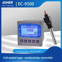Conductimètre industriel en ligne Jishen, conductimètre TDS, capteur d'électrode EC, électrode EC-9500, haute précision, écran LCD, IP65