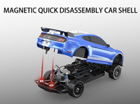 Voiture de drift HOSHI MJX Hyper Go MJX 10306 GT500 1/10 4WD Brushless 70KM/H haute vitesse, voiture de course sur route, jouet RTR