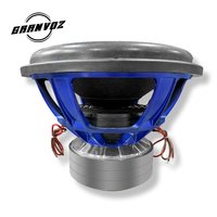 GRANVOZ Haut-parleur de haute qualité 18 pouces puissance audio de voiture 4000watts 2 OHM haut-parleur de voiture audio