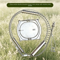 Câble en acier inoxydable 532-5 MM pour appât de sanglier, avec écrou à ressort renforcé, pièces de rechange essentielles pour le chasseur et la ferme