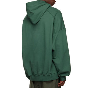 High Quality Basic Loose Sports Plus Size Men's Hoodie Street Casual Drop Shoulder Hooded Washed Oversized Mens Hoodies - Product Image 3