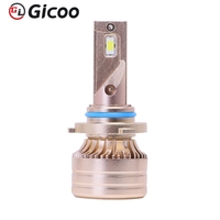 Phares LED F5 Canbus H4 H7 H11 10000LM 60W 6000K IP67 Étanche 12V Nouveau Aluminium Universel pour Voitures