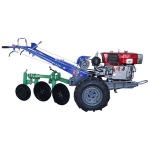 Tractor de Arado de Discos Guiado a Mano de 12 HP y 2WD de Alta Resistencia para Agricultores Profesionales - Product Image 1