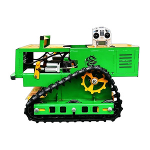 Tondeuse robot mini à brosse rotative télécommandée pour herbe et gazon - Product Image 6