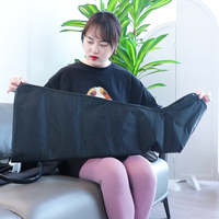 Masseur de jambes à compression d'air avec chaleur, 3 modes, 3 intensités, 2 rallonges, enveloppements ajustables, pour le corps et les pieds