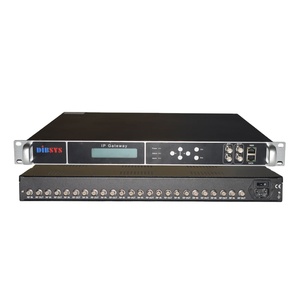 <span class=keywords><strong>8</strong></span> 12 16 24 Tuners FTA DVB-S/S2 DVB-T2 vers passerelle IP CATV HD IRD ASI UDP, compatible Hôtellerie IPTV, BISS IRD ATSC ISDBT DTMB CATV Headend - Product Image 1