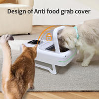 Comedero Inteligente para Mascotas con Sensor Infrarrojo RFID 35-ID, Alimentador Automático para Mascotas con Sensor RFID e Infrarrojo