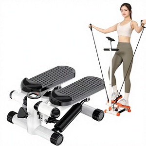 Mini stepper hydraulique silencieux pour femme, machine de pédalage d'escalade à domicile pour la perte de poids, modèle compact en acier 30x40x20cm - Product Image 2
