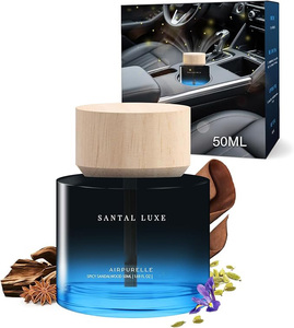 Diffuseur de parfum en bois de santal épicé longue durée, 30 à 60 jours de parfum continu, sans électricité, pour voiture, maison, bureau - Product Image 1