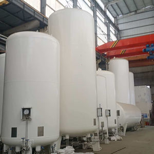 Tanque de Almacenamiento Criogénico Vertical de Baja Temperatura para Oxígeno Líquido, Revestimiento de Acero Austenítico, Construcción de Acero al Carbono - Product Image 6