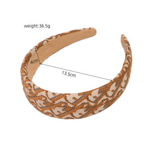 Serre-tête haut de gamme pour femme, style luxe léger, pour usage quotidien, maintien des franges, couleur denim, style nœud, <span class=keywords><strong>bandeau</strong></span> de sport - Product Image 6