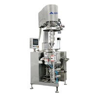 Unité d'émulsification sous vide à haute viscosité, mélangeur homogénéisateur multifonctionnel pour crème cosmétique et pommade