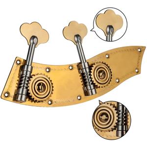 NAOMI Contrabajo vertical Dos placas Clavijas de afinación Cabezales de máquina Piezas de contrabajo 4/4 3/4 - Product Image 3