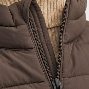 Gilet bouffant meilleur prix polyester fait hommes gilet bouffant couleur unie vente en ligne hommes gilet bouffant - Product Image 4