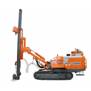 APCOM ZEGA D345 small rock drilling rig machine solar pile hole drilling rig small hydraulic rotary drilling rig