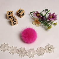 Vente en gros fabricant : Accessoires boule de fourrure entière de 3 cm, accessoires vestimentaires, pendentif DIY, mode quatre saisons