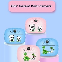 Kamera Anak Y800 Baru, Pencetak & Perekam Selfie Portabel, Layar 2.4 Inci, ABS HD, Kamera Ganda