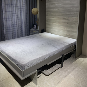 Cơ chế giường <span class=keywords><strong>Murphy</strong></span> tiết kiệm không gian, gấp dọc, giấu trong tường, có chân bàn - Product Image 3