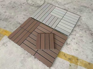 Dalles de terrasse emboîtables WPC tendance 2026, étanches, antidérapantes, à poser soi-même, pour jardin et balcon - Product Image 2