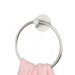 Porte-serviettes mural en acier inoxydable écologique de style design moderne pour la maison, l'hôtel, la cuisine, la salle de bain - Product Image 6