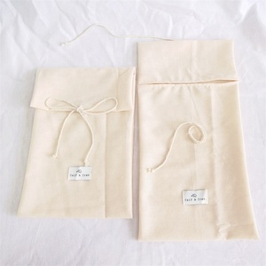Chuanghua High Quality Cotton Canvas Linen <b>Envelope</b> Bag Jewelry <b>Gift</b> Bag Cotton Canvas Dust Bag Custom Logo Printing MOQ100 - Product Image 5
