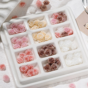 Mini Flores de Resina para Decoración de Uñas, Accesorios Redondos para Joyería DIY, No Tóxicos, para Decoración de Uñas y Carcasas de Teléfono, Origen Yiwu Ac4514 - Product Image 2