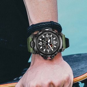 <span class=keywords><strong>Dropshipping</strong></span> SMAEL 5ATM 방수 디지털 스톱 시계 남성 Relogio Masculino 8035 스포츠 손목 시계 - Product Image 5