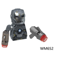 Figurines de personnage de dessin animé en mini-blocs de construction, en briques ABS imprimées, à assembler soi-même, collectionnables, pour bureau, cadeau de vacances