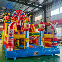Château gonflable pour enfants de vente chaude intérieur château vilain trampoline gonflable usine de jouets gonflables toboggan de parc d'attractions