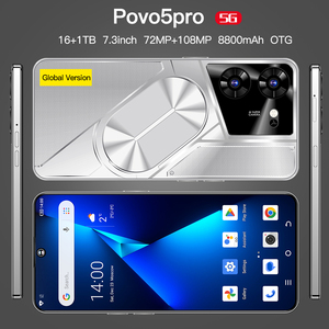 Telefoni <span class=keywords><strong>Techno</strong></span> originali Pova5 Pro Android 16gb + 1TB telefoni cellulari telefoni cellulari 7.3 pollici stili di supporto 5G Smartphone - Product Image 5