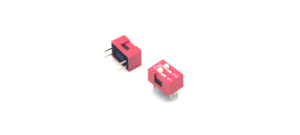 Interrupteur à glissière : Interrupteur à glissière plat rouge DS-02, emballage en tube G/F (70 pièces/tube) - Product Image 4