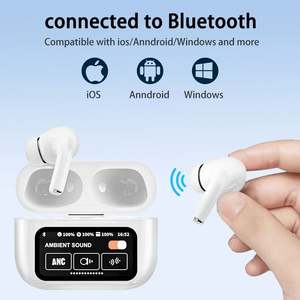 หูฟังเอียร์บัดไร้สาย ENC A9 <span class=keywords><strong>Pro</strong></span> A9pro อากาศหูฟังเล่นเกม TWS หูฟังโปรพร้อมหน้าจอสัมผัส - Product Image 2