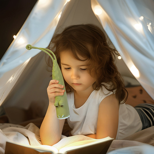 Có thể sạc lại Silicone LED ánh sáng ban đêm cho trẻ em khẩn cấp điện tay <span class=keywords><strong>Torch</strong></span> với khủng long thiết kế - Product Image 3