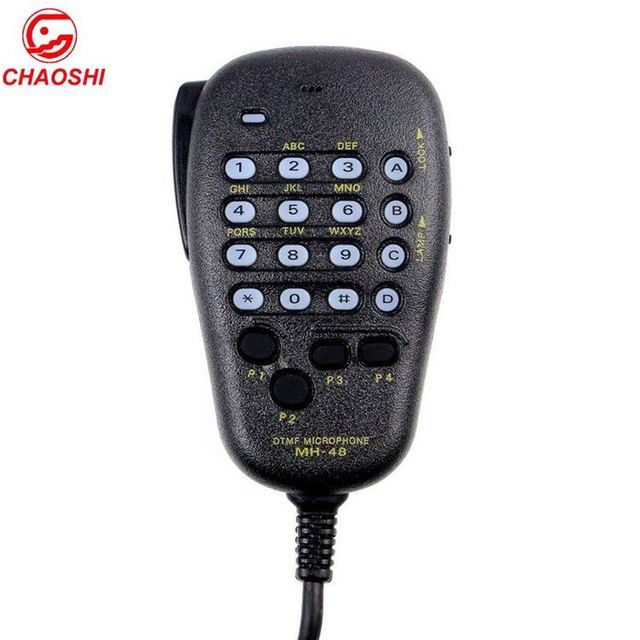 High Quality MH-36 MH-36E8J DTMF Microphone for FT-817ND FT-857ND FT-897ND FT450D FT-891 FT-991 CB Radio with 8 Pin RJ45 Plug