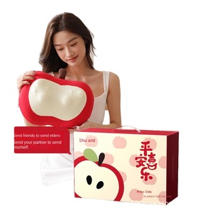 หมอนนวดอินเทอร์เน็ตเรดแอปเปิ้ล นวดคอ บ่า ไหล่ บรรเทาอาการปวดศีรษะ เอว หลัง และร่างกาย - Product Image 1