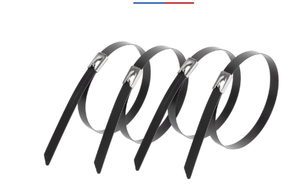 روابط كابلات معدنية ذاتية القفل عالية الجودة من الفولاذ المقاوم للصدأ بتشطيب عادي من مصنع YPH مباشرة - Product Image 4